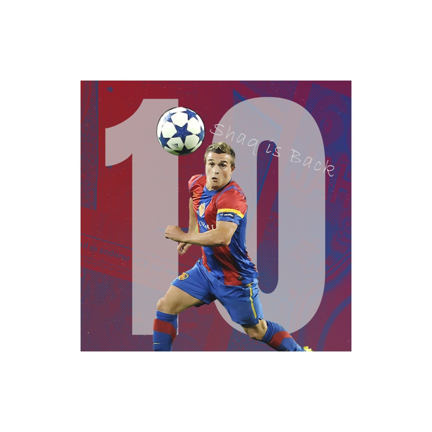 Shaqiri Sticker - Fc Basel Sticker (20x)