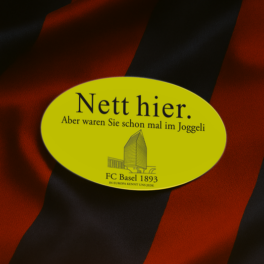 Nett hier. Aber waren Sie schon mal im Joggeli? (20x)